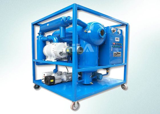 Machine de purification d'huile transformatrice avec une puissance de 50 kW 220V Voltage 0,04MPa Pression de travail