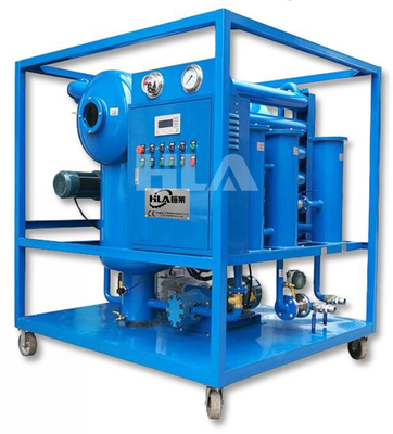 Machine de purification d'huile transformatrice avec une puissance de 50 kW 220V Voltage 0,04MPa Pression de travail