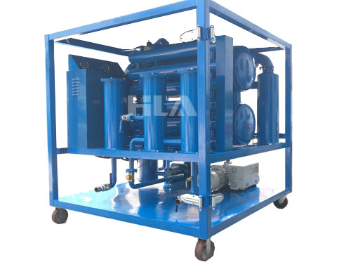 Machine de purification d'huile transformatrice avec une puissance de 50 kW 220V Voltage 0,04MPa Pression de travail