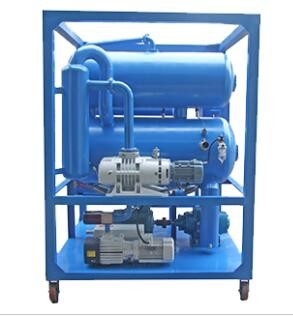 Machine de filtration d'huile de transformateur électrique en acier froid 9000L avec pompes à double vide pour une température de 0 à 80 °C