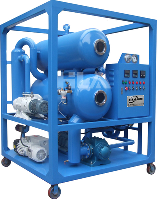 Machine de filtration d'huile de transformateur électrique en acier froid 9000L avec pompes à double vide pour une température de 0 à 80 °C