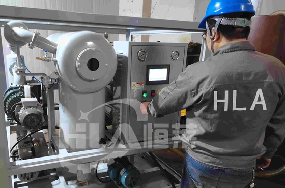 135 kW de puissance de chauffage transformateur en acier froid machine de purification d'huile