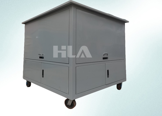 Machine à filtrer l'huile à transformateur à trois étapes dotée d'un contrôle PLC entièrement automatique