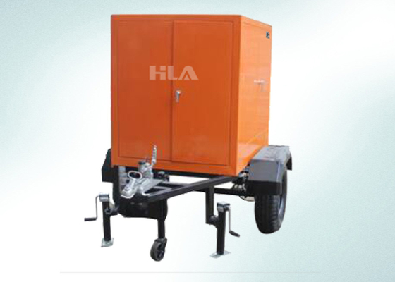 Purificateur d'huile mobile industriel avec technologie de filtration avancée et capacité de 100 litres par heure