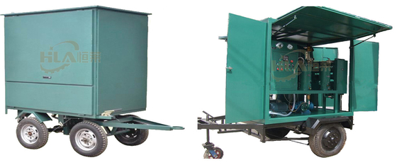 Purificateur d'huile mobile industriel avec technologie de filtration avancée et capacité de 100 litres par heure