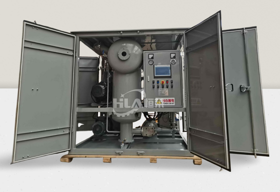 Machine de purification d'huile à transformateur avec méthode de purification par chauffage sous vide et teneur en eau ≤ 3 ppm