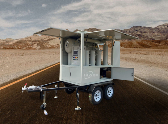 Machine de purification d'huile à transformateur à coefficient d'étanchéité IP65 avec puissance de chauffage de 48 kW