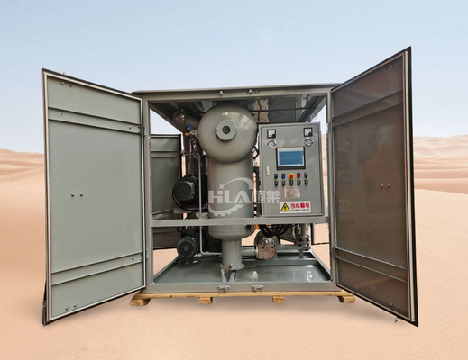Machine de purification d'huile à transformateur à coefficient d'étanchéité IP65 avec puissance de chauffage de 48 kW