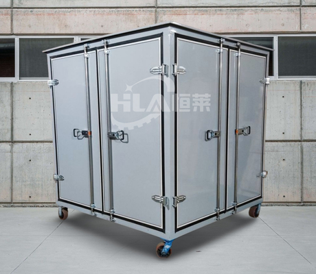 Machine de purification d'huile à transformateur à coefficient d'étanchéité IP65 avec puissance de chauffage de 48 kW