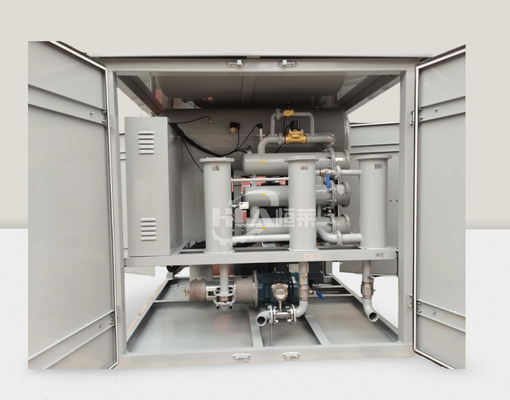 Machine de purification d'huile de puissance de chauffage de 48 kW pour un nettoyage efficace de l'huile à une pression de 0,04 MPa