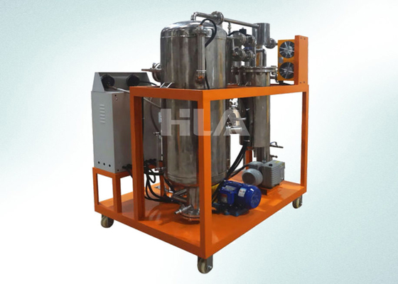 PLC panneau de commande automatique machine de purification de l'huile de cuisson pour le fonctionnement manuel automatique et selon la demande du client