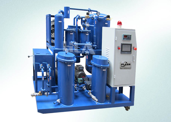 Machine de purification d'huile de cuisson Indice d'acide ≤0.05 MKOH/g Fonctionnement sans panne ≥5000 heures Teneur en eau ≤10 ppm pour la production d'huile