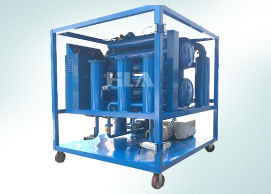 Machine de purification d'huile à transformateur 220V/380V/400V à haute résistance diélectrique et élimination de la teneur en eau
