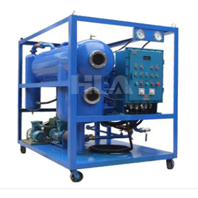 Équipement compact et durable de purificateur d'huile mobile ≤0,4 Mpa Niveau de vide -0,06 ̊-0,099 Mpa