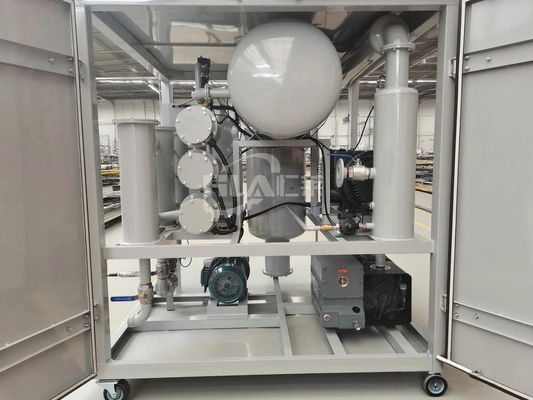 Nettoyage du purificateur d'huile de transformateur NAS de grade 6 pour l'huile propre et pure
