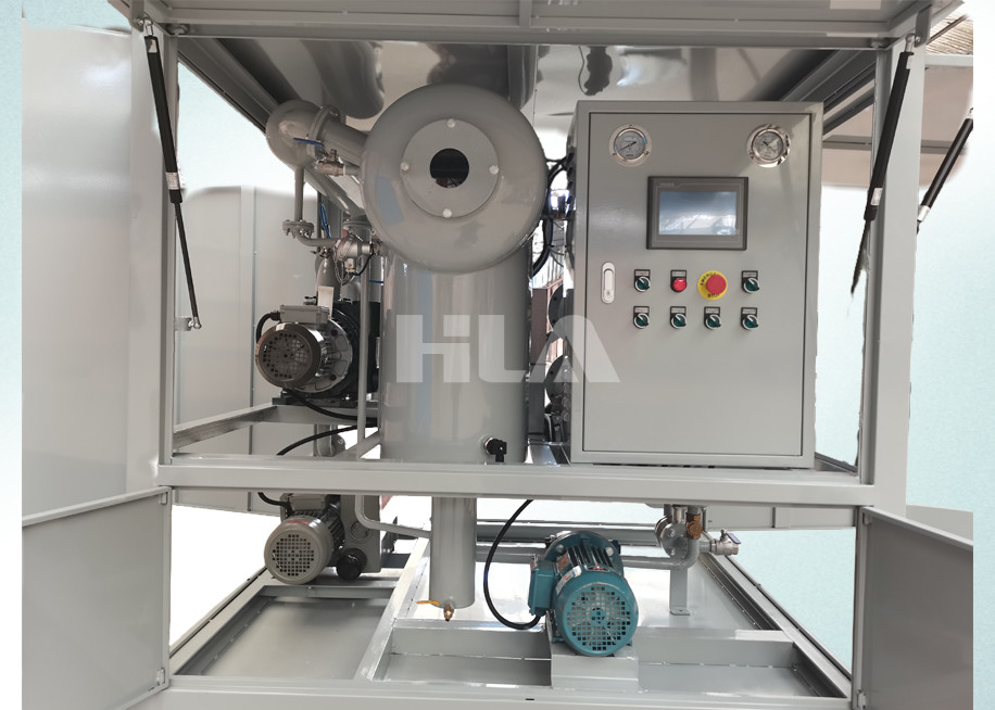 Machine de filtration d'huile à transformateur de haute précision pour produits finis propres Contenu en gaz ≤ 0,1% Précision de filtration ≤ 1 μm