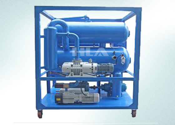 Machine de filtration d'huile de transformateur électrique en acier froid 9000L avec pompes à double vide pour une température de 0 à 80 °C