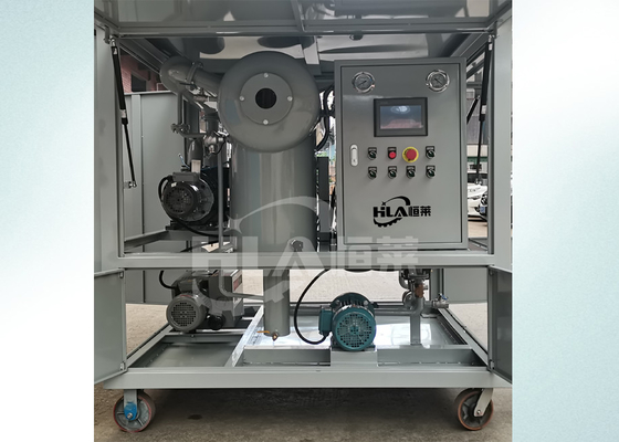135 kW de puissance de chauffage transformateur en acier froid machine de purification d'huile