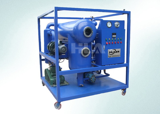 Machine d'épurateur d'huile de transformateur de vide poussé avec le panneau de commande automatique