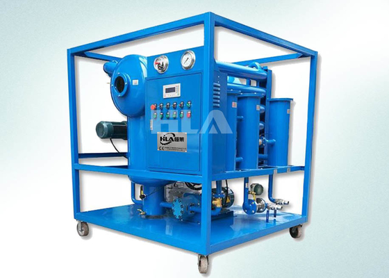 Doubles étapes isolant la machine de purification d'huile de transformateur avec les pompes 150L/Min de Leybold