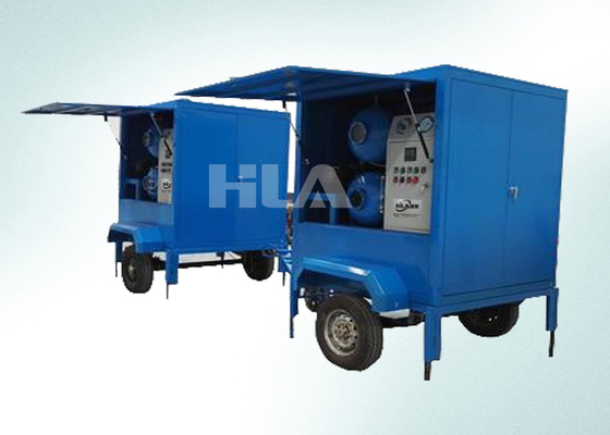 Épurateur d'huile mobile de transformateur complètement automatique de vide pour le travail extérieur