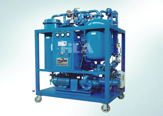 Machine de purification d'huile de turbine de séparation d'agrégation pour enlever l'eau d'impureté