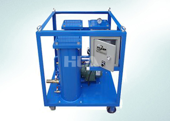 Étape triple filtrant la machine portative d'épurateur d'huile avec la boîte de contrôle électrique