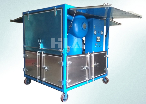 Épurateur d'huile mobile de transformateur antipoussière monté sur les portes et la remorque
