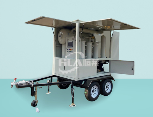 Machine de purification d'huile à transformateur avec méthode de purification par chauffage sous vide et teneur en eau ≤ 3 ppm
