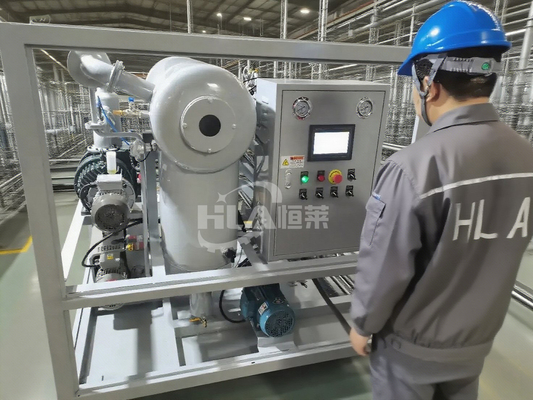 Machine de purification d'huile de puissance de 50 kW à 150 kW pour un débit élevé de 600 à 18 000 L/heure dans les applications industrielles